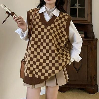 Vest Oversized Rajut